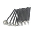 ?????? ???? 13 Pcs Ball Shape Diamond Burr - 3/32'' Shank Diamond Mounted Round Ball Burs for Rotary Tools