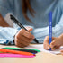 Jetec 100 Pcs Jesus Loves You Pens, Colorful Christian Retractable Gel Pens for Church Supplies
