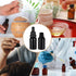 15 Packs 15ml BENECREAT Black Glass Dropper Bottle Vials Glass Eye Dropper Bottle with Labels, Plastic Hoppers