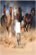 HTSAHKV Horse Running Wall Plate Light Switch Cover Single Gang Outlet Faceplate Print