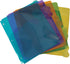 Wilson Jones View-Tab Transparent Dividers, 5-Tab Set with Pockets, Multicolor Tabs (W55082)