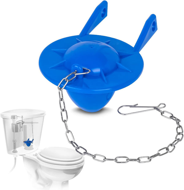 Toilet Flapper Replacement Kit, 2 Inch Universal Toilet Tank Flapper for American Standard, Kohler, Fluidmaster