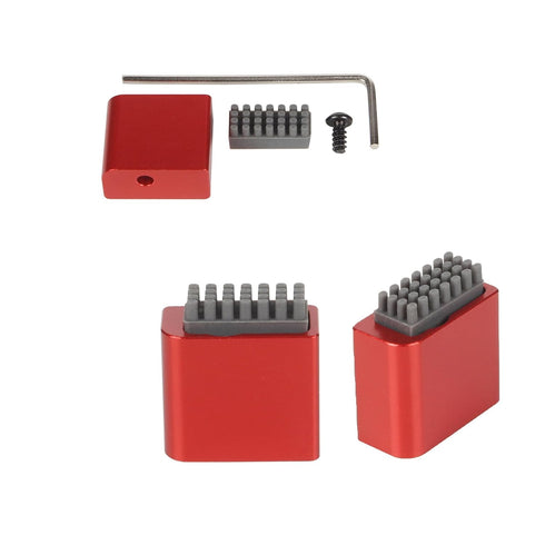3DVOLTMATE Nozzle P1P/P1S/X1C/X1E, Silicone Wiper Kit with Aluminum Mount - Plug & Play, Fits Bambu Lab Efficient