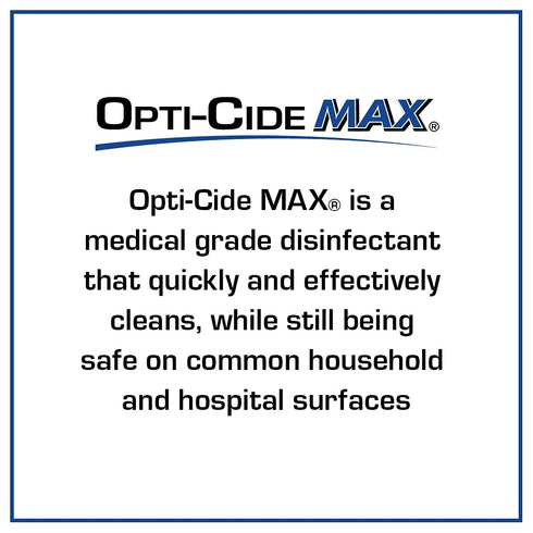 Micro-Scientific M60035 Opti-Cide Max Disinfectant Cleaner and Sanitizer, 1 Gallon.