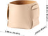 HOMIEAZICOZI 2-Pack Cork Leather Makeup Brush Holder Organizer - Stylish Desk Accessories Storage for Home Decor
