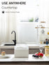 Streamlined Hand Towel Box Cover Holder, No Drill Installation & Damage-Free Adhesive Backing for Wall Mounted
