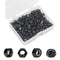 Yinpecly 150Pcs M3 x 0.5mm Nylon Insert Hex Lock Nuts Carbon Steel Zinc