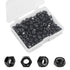 Yinpecly 150Pcs M3 x 0.5mm Nylon Insert Hex Lock Nuts Carbon Steel Zinc