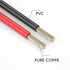 Multimeter Alligator Clips Leads, L Type Banana Male Plug to Alligator Clip Test Cable, 3 Feet