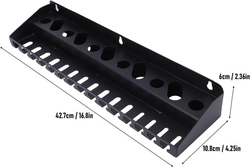 3 Vise Grips Holder, Wall Mount Pliers Storage Rack Organizer for Workshop Shed Garage, Metal Tool Organizer Utility