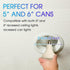 Energetic BR30 LED Recessed Light Bulb, 9W=75W, 3000K Warm White, Dimmable Ceiling Flood Light, 2 Pack