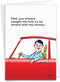 Happy Father's Day Greeting Card, Funny Notecard w/Envelope for Dad, NobleWorks - Smart with Money 0396