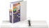 QuickFit Angle D-Ring View Binders, 2" Rings, 475-Sheet Capacity, 47% Recycled, White, 87030