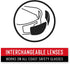 Coast SGL400 Bifocal Replacement Lenses +2.5