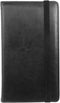 Enyuwlcm PU Leather Business Card Book Organizer, Holds 240 Cards, Black with Elastic Closure