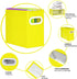 XiePiPi Paper Collapsible File Box - Cardboard Hanging File Folders Organizer for Letter Size, Portable with Handles,