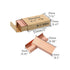 Rose Gold #10 Staples Small Colored Staples for Mini Stapler, 4 Packs of 1000 No. 10 Staples, Totaling 4000 Metallic Staples (Rose Gold Staples)
