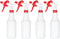 PATIKIL 500ml Plastic Spray Bottles, 4pcs Adjustable Nozzle Refillable Leak Proof Empty Water Mist Sprayer for Cleaning