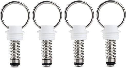 FERRODAY 4PCS Corny Keg Pressure Relief Valve, Plastic Ball Lock Keg Lid
