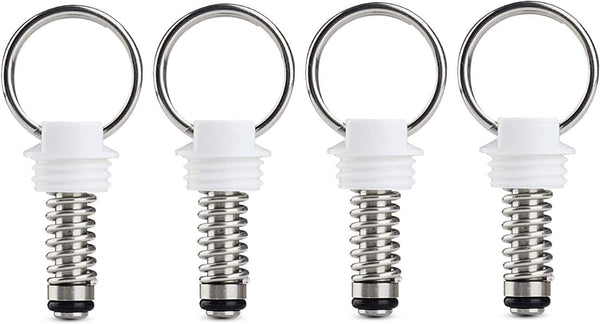 FERRODAY 4PCS Corny Keg Pressure Relief Valve, Plastic Ball Lock Keg Lid