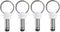 FERRODAY 4PCS Corny Keg Pressure Relief Valve, Plastic Ball Lock Keg Lid
