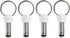 FERRODAY 4PCS Corny Keg Pressure Relief Valve, Plastic Ball Lock Keg Lid