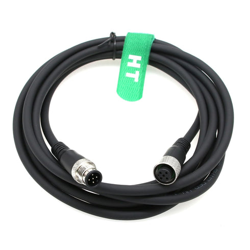 Actuator Sensor Signal Shielded Cable M12 A Code 5 Pin Male to Female for Industrial Controls Automation