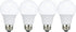 TCP LED A19 60 Watt Equivalent | 4 Pack | Cool White (4100K) | 800 Lumens | 10,000 Hours | Non-Dimmable Bulbs