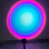 MOYAWSDGN Sunset 16 180 4 Table Lamp Projector with Remote, Colors Adjustable Rotation Sunlight with Lighting Modes
