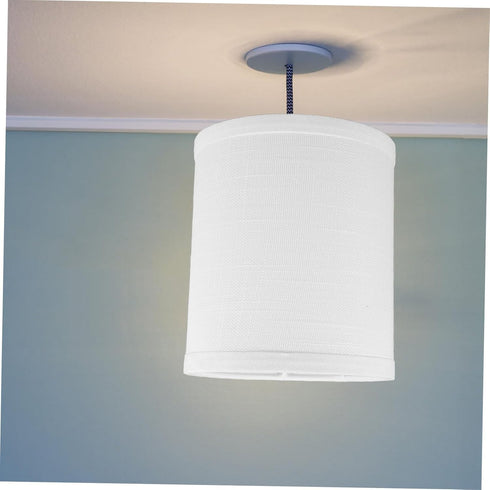Artibetter Fabric Drum Lampshade Table Light Shade for Bedroom Floor Lamp Lightweight and Easy to Install Soft Textured