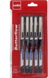 Cello Butterflow Black Ball Pen, Pack Of 10