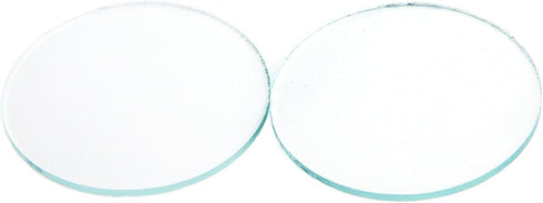 56901 50MM, Forney Lens Replacement Eye Pieces, Round Clear