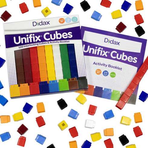 Didax Unifix Cubes Educational Resources Set, 100 Pack