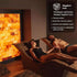 Build Salt Wall 8x4x1 (4), Himalayan Salt Tiles for Walls Size | Himalayan Salt Bricks to Build Salt Room & Home