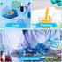 100PCS Plastic Disposable Transfer Pipettes, 3ml Calibrated Dropper for Science Laboratory Use