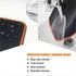 Mouse Pad with Anti Fraying Stitched Edge, Smooth Surface Computer Mousepad Mat with Natural Rubber Base, Washable