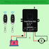 DC12V 72V/30A-Linear Actuator,Winches,Shutter Doors,168 Waterproof Wireless Remote Forward Reverse Switch to Actuator