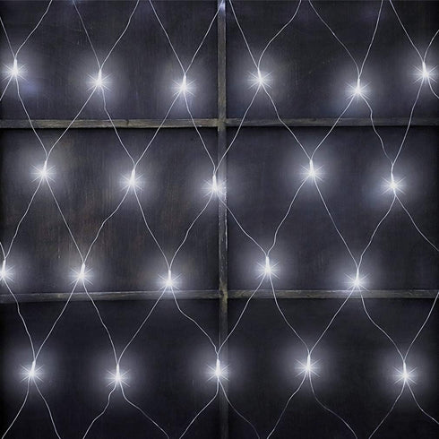 woohaha Outdoor Christmas Net Lights, 9.8FTx6.6FT 192 LED Plug-in Mesh Lights with
