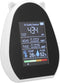 Asixxsix Indoor CO2 Detector: Portable High Accuracy USB Powered 5 in 1 Air Quality Monitor