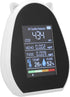 Asixxsix Indoor CO2 Detector: Portable High Accuracy USB Powered 5 in 1 Air Quality Monitor