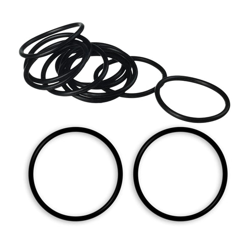 Othmro 10Pcs Nitrile Rubber O-Rings, 0.05in Wire Dia 0.82in OD for Air Sealing, Black