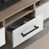 Aoleegatt Simple and Luxurious Solid Aluminum Alloy Door Handles Cabinets Wardrobes Pulls Bedside TV Drawers Aluminum