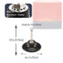 3 Inch 6 1/4" Quick Change Disc Pad Holder, Pcs Fast Lock Disc Holder, Shank for Angle Die Grinder Attachments, Type R