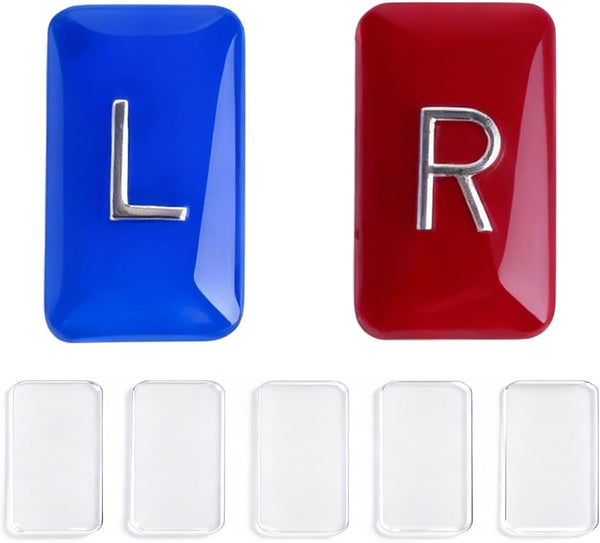 Lontcs X-Ray Markers - Clear Epoxy Resin with Lead L & R Letters