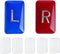 Lontcs X-Ray Markers - Clear Epoxy Resin with Lead L & R Letters
