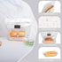 50 Packaging, (12.6x10.8") Funcoo Pcs Plastic Bread Bags for Homemade Sourdough Bread Bakery Storage Bags with Window