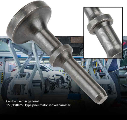 Smoothing Hammer Bit, Smoothing Pneumatic Air Hammer Bit 0.4Inch Shank Extended Length Impact Tool(178mm), Hammer Drills (80mm)