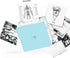 Phomemo Mini Sticker Printer, Mini Printer Sticker Maker Machine M02, Print Pods for Student Name Label, Study Notes,