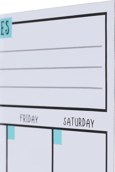 Mr. Pen- Dry Erase Calendar for Fridge - Magnetic Calendar with 4 Dry Erase Markers, Back to School Supplies