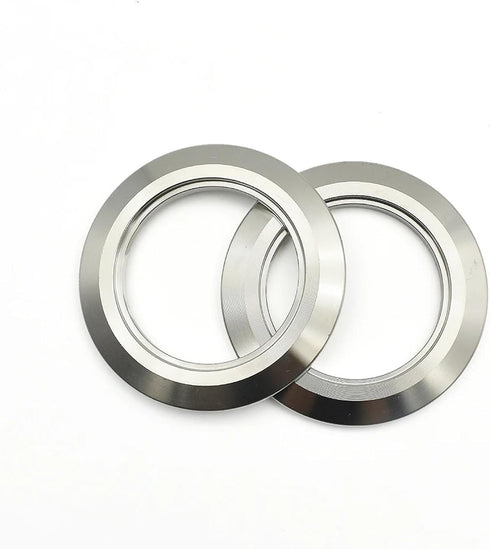 JOQWEVIEG SUS304 19-102mm (3/4"-4") Groove,76mm 91mm) Stainless Steel Tri Clamp End Cap - with Central Hole - Quick